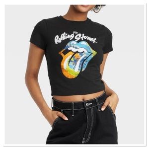 The Rolling Stone Women’s Short Sleeve Graphic Baby T-shirt NWT